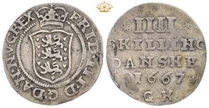 4 skilling 1667