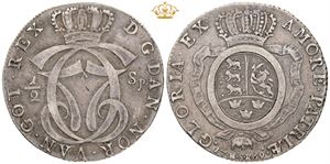 1/2 speciedaler 1769 HSK