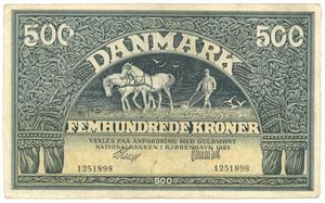 500 kroner 1925