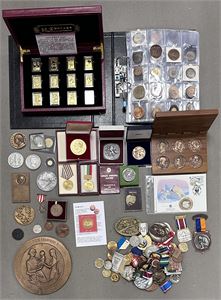 Samling medaljer, 19.-21. århundrede. (200)
