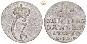 1 skilling 1780