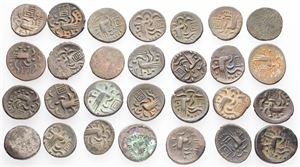 2 Pe / 1/2 Fuang ND (1847-1860), 28 pcs.