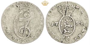 2 skilling 1784