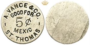 5 Cents, A. Vance & Co.