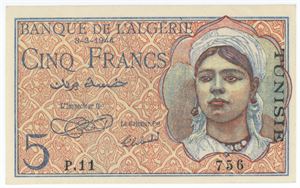 5 Francs 1944