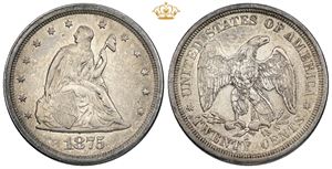 20 Cents 1875 S