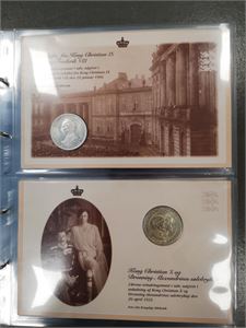 Samling erindringsmønter. (24)