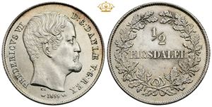 1/2 rigsdaler 1855