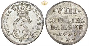 8 skilling 1695