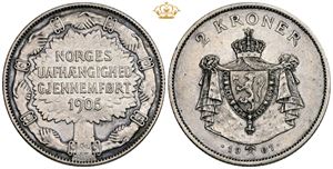 2 kroner 1907, Norges uafhængighed