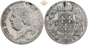 5 Francs 1824 L