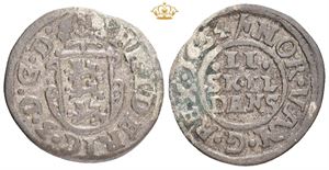 2 skilling 1654, ex. Zinck