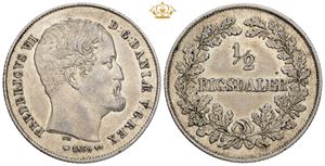 1/2 rigsdaler 1855