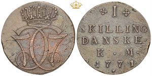 Skilling 1771, Schimmelmann-varianten