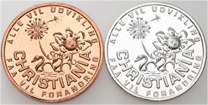 1 Fed 2020, kobber, sølv. (2)