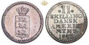 2 skilling 1847