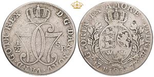 1/2 speciedaler 1777