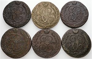 5 Kopecks 1789-1794 AM. (6)