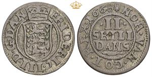 2 skilling 1668