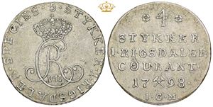 1/5 speciedaler 1798