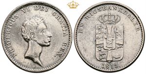 Rigsbankdaler 1813 - 'ghosting'