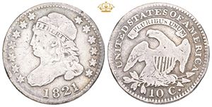 Dime 1821
