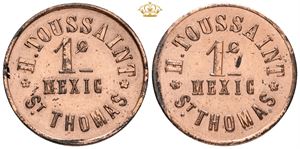 1 Cent, H. Toussaint