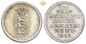 2 skilling 1848