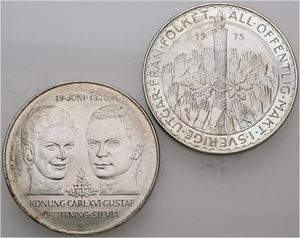 50 kronor 1975, 1976. (2)