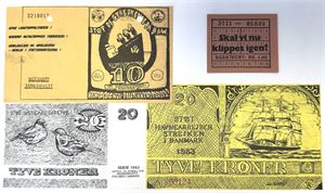 Samling politiske reklamesedler(4)