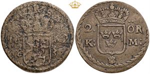 2 öre 1662