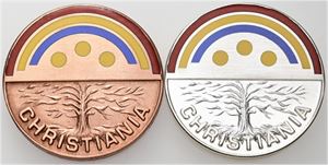 1 Fed 2018, kobber og sølv med emalje. (2)