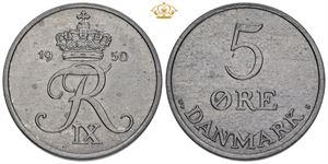 5 øre 1950