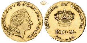 Kurantdukat / 12 mark 1759 W/VH