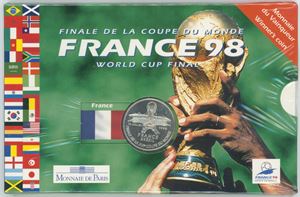 5 Francs 1998 - World cup 1998