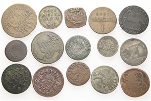 Collection, 15 pcs., all different. (15)