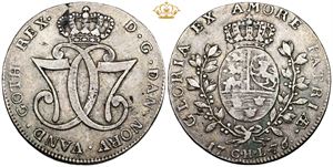 Speciedaler 1776 - rester af møntskær