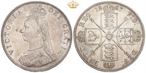 Double-Florin 1887